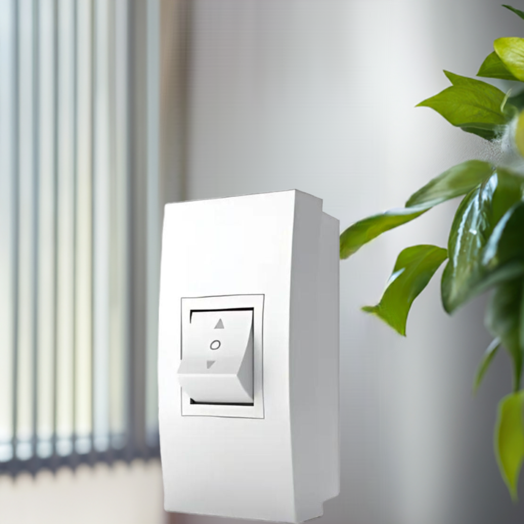 Pulsador De Persiana IP54 ¡Para Ambientes Húmedos! Montaje En Pared, Color Blanco - Hasta 250V, 10A