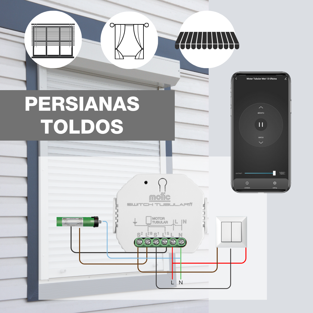 motores para persianas con wifi